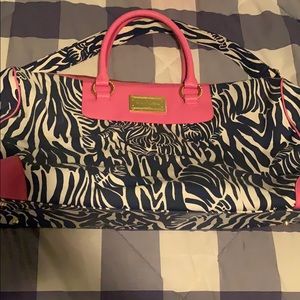 Lilly Pulitzer Zebra Overnight bag